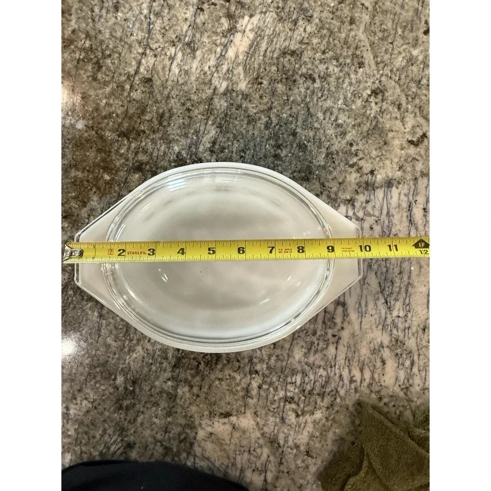 Vintage Pyrex Town & Country 1-1/2 Quart Casserole Baking Dish with Lid - Picture 6 of 7
